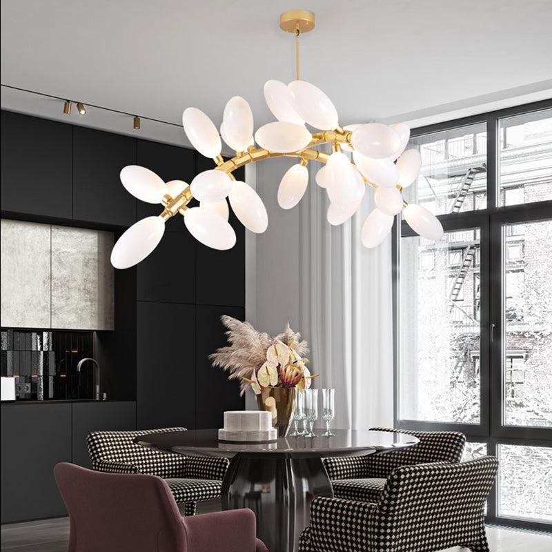 Fashion Grape Linear Chandelier 57" L - Richardrider
