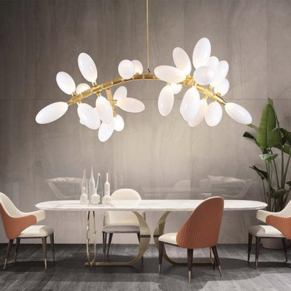 Fashion Grape Linear Chandelier 57" L - Richardrider