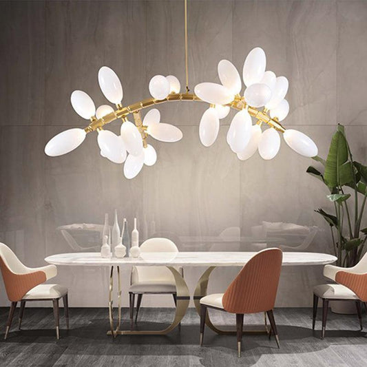Fashion Grape Linear Chandelier 57" L - Richardrider