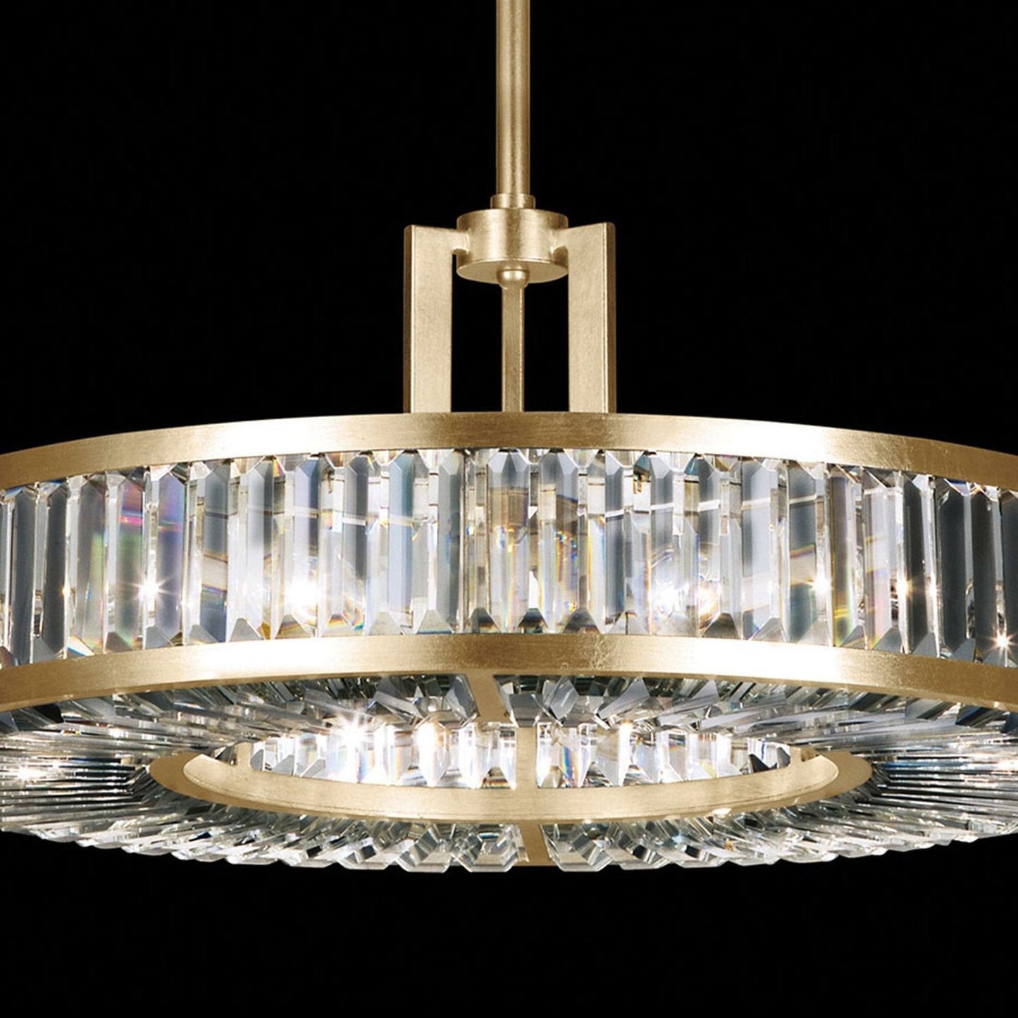 Riley Art Crystal Enchantment 29" Round Pendant