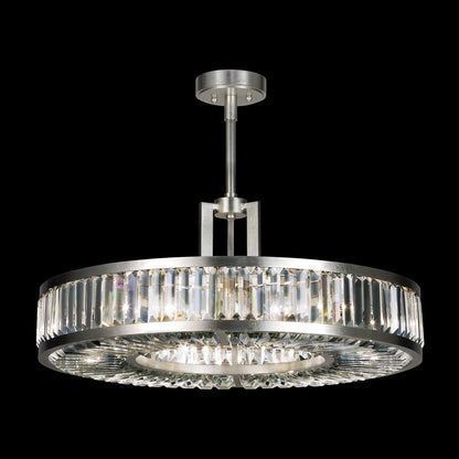 Riley Art Crystal Enchantment 29" Round Pendant