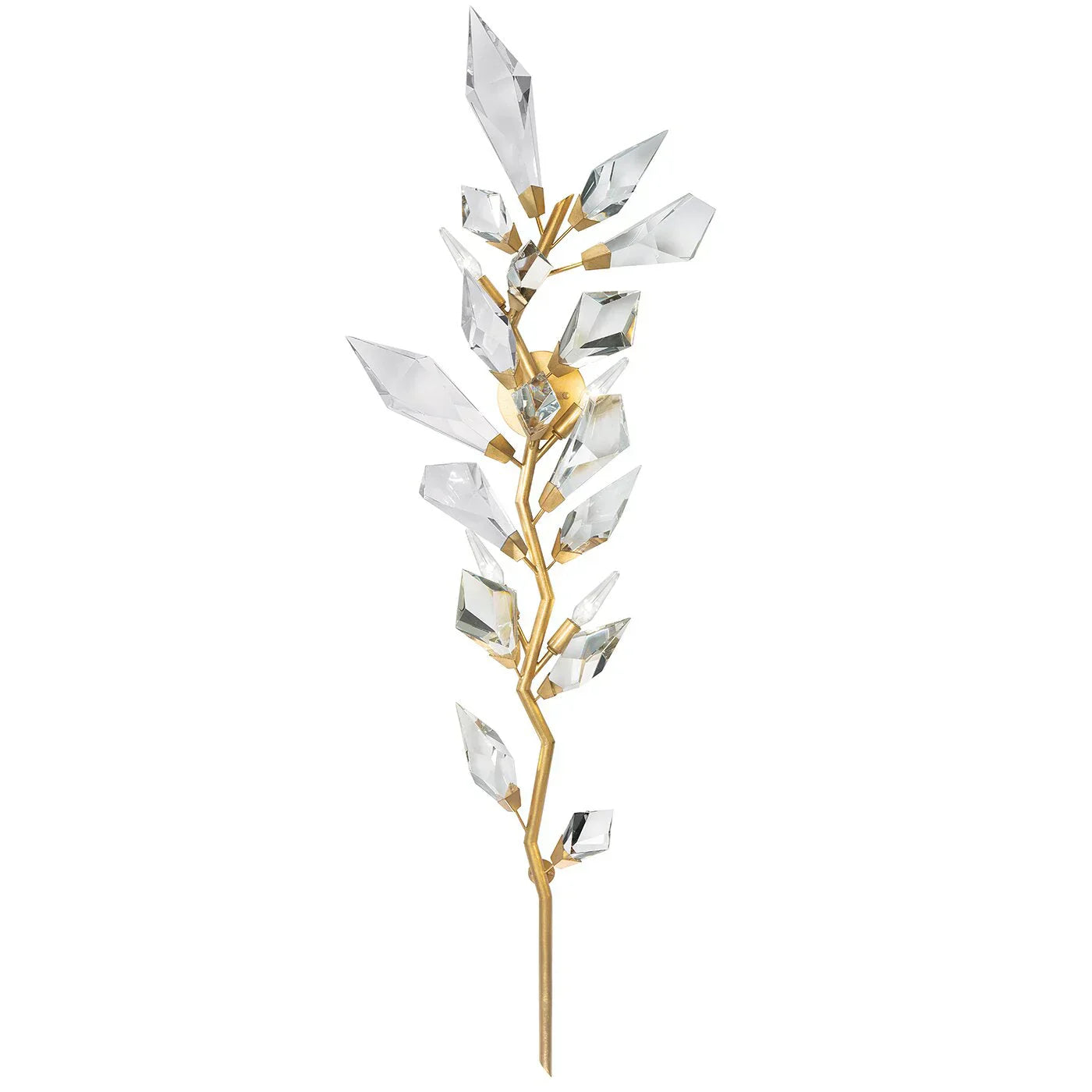 Addison 58" Gold&Silver Crystal Sconce - Richardrider