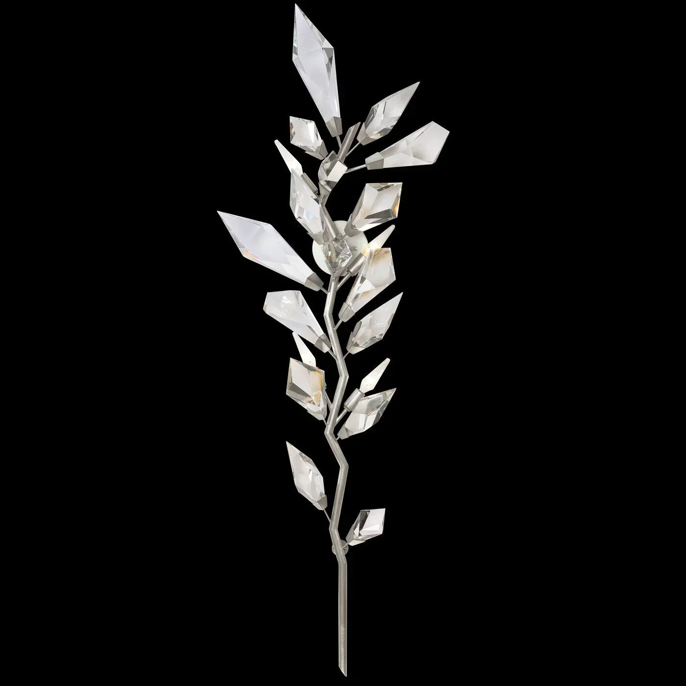 Addison 58" Gold&Silver Crystal Sconce - Richardrider