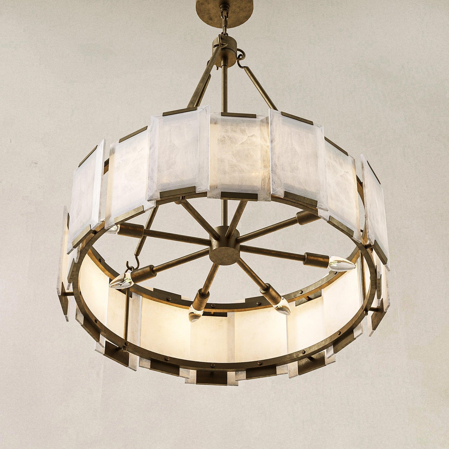 AZZURRA Alabaster CHANDELIER - Richardrider