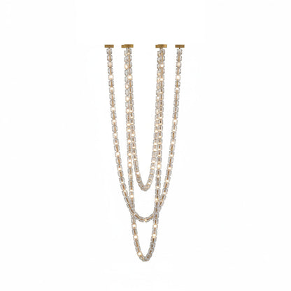 Gabriel Gold Crystal Chandelier