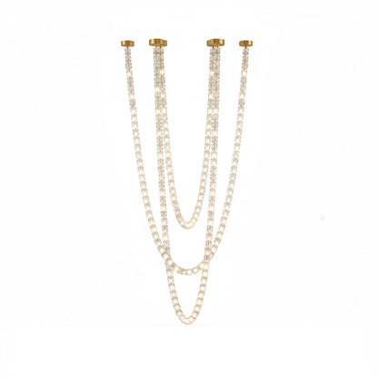 Gabriel Gold Crystal Chandelier