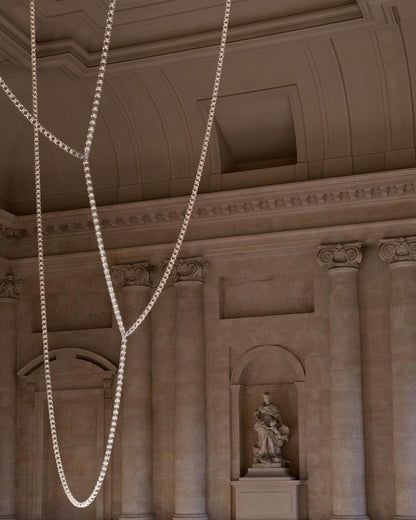 Gabriel Gold Crystal Chandelier