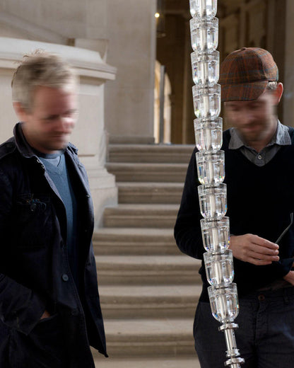 Gabriel Gold Crystal Chandelier