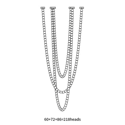 Gabriel Gold Crystal Chandelier