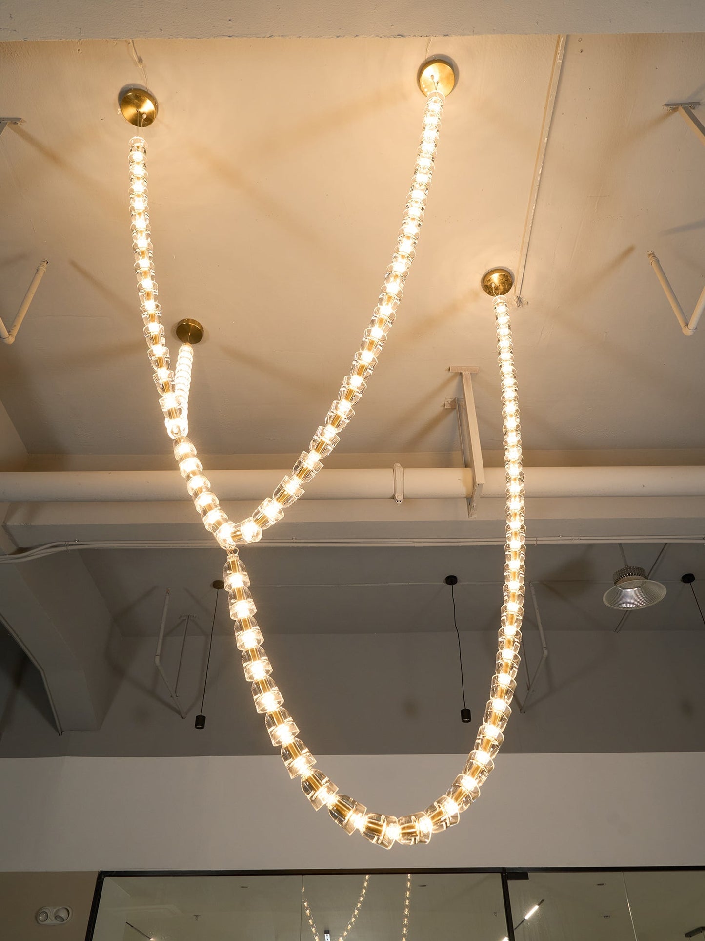 Gabriel Gold Crystal Chandelier
