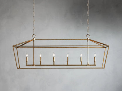 Garnet 54" Rectangular Chandelier