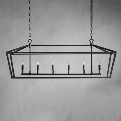 Garnet 54" Rectangular Chandelier