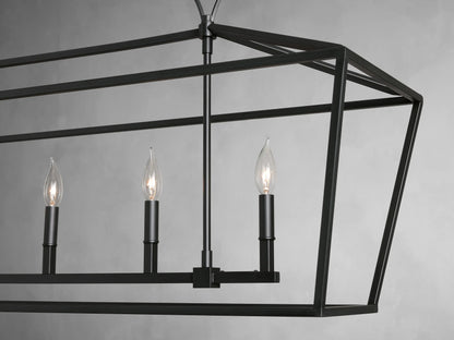 Garnet 54" Rectangular Chandelier