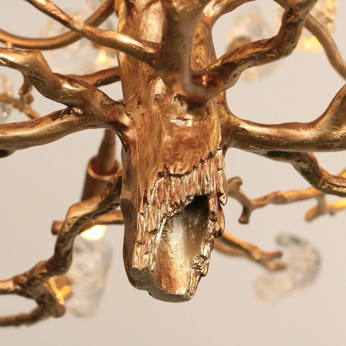 Gemstone Branch Chandelier with Artistic Design for Bedroom or Living Room - Richardrider