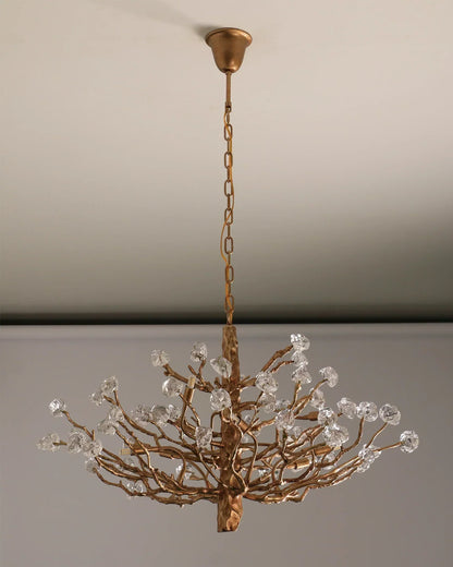 Gemstone Branch Chandelier with Artistic Design for Bedroom or Living Room - Richardrider