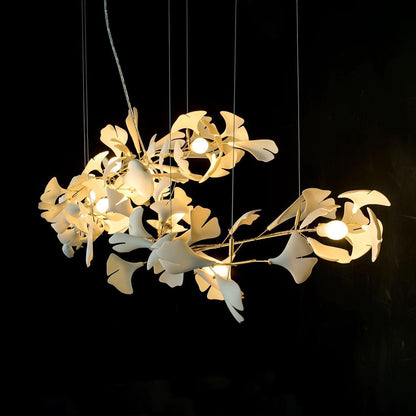 Gingko Ceramic Branch Chandelier A