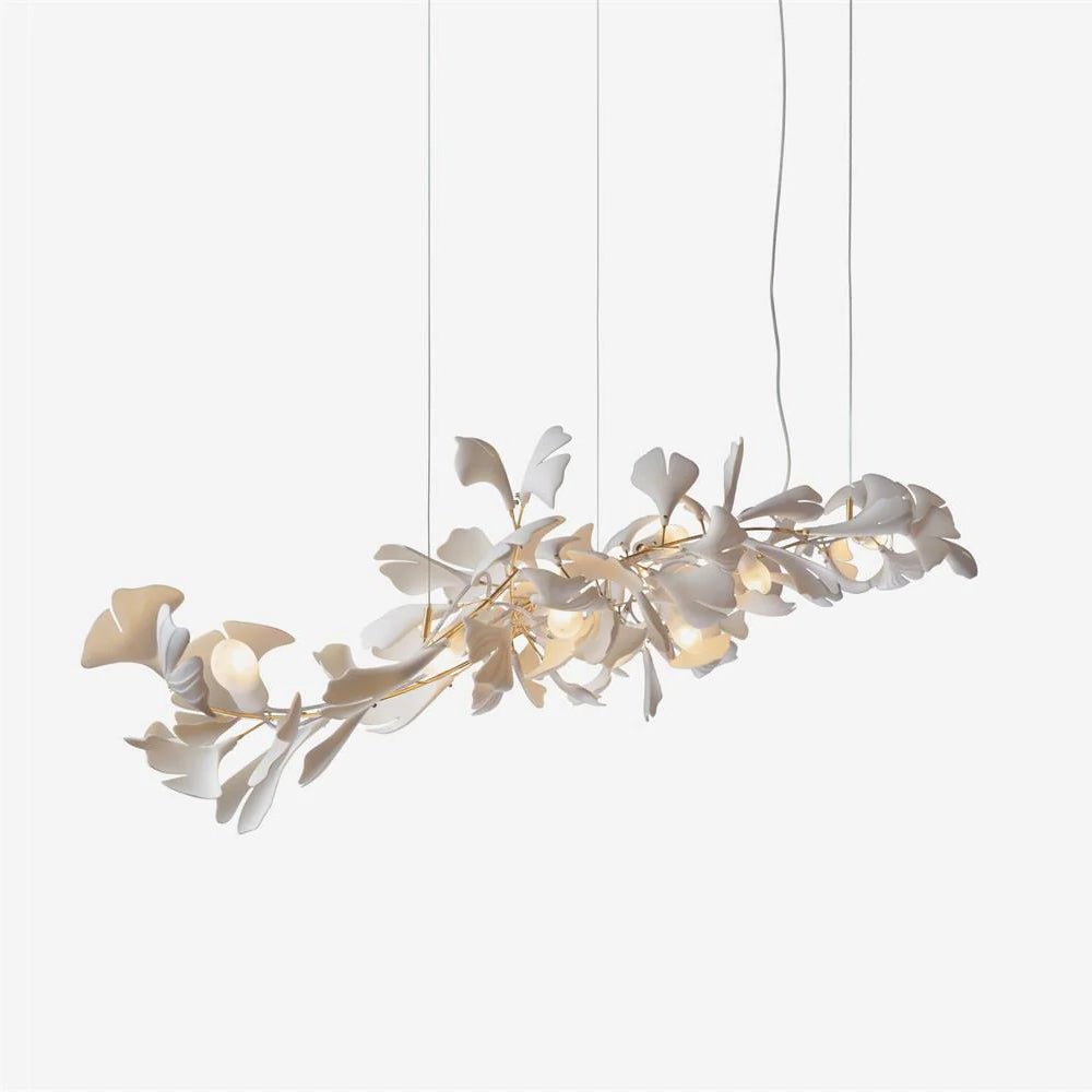 Gingko Ceramic Branch Chandelier A