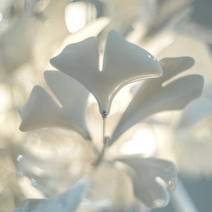 Gingko Ceramic Branch Chandelier F