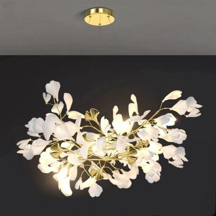 Ginkgo Branch Chandelier - Richardrider