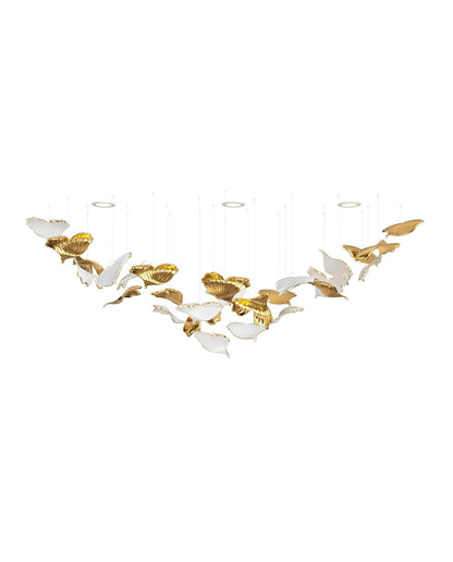 Ginkgo Ceramics Tree Chandelier