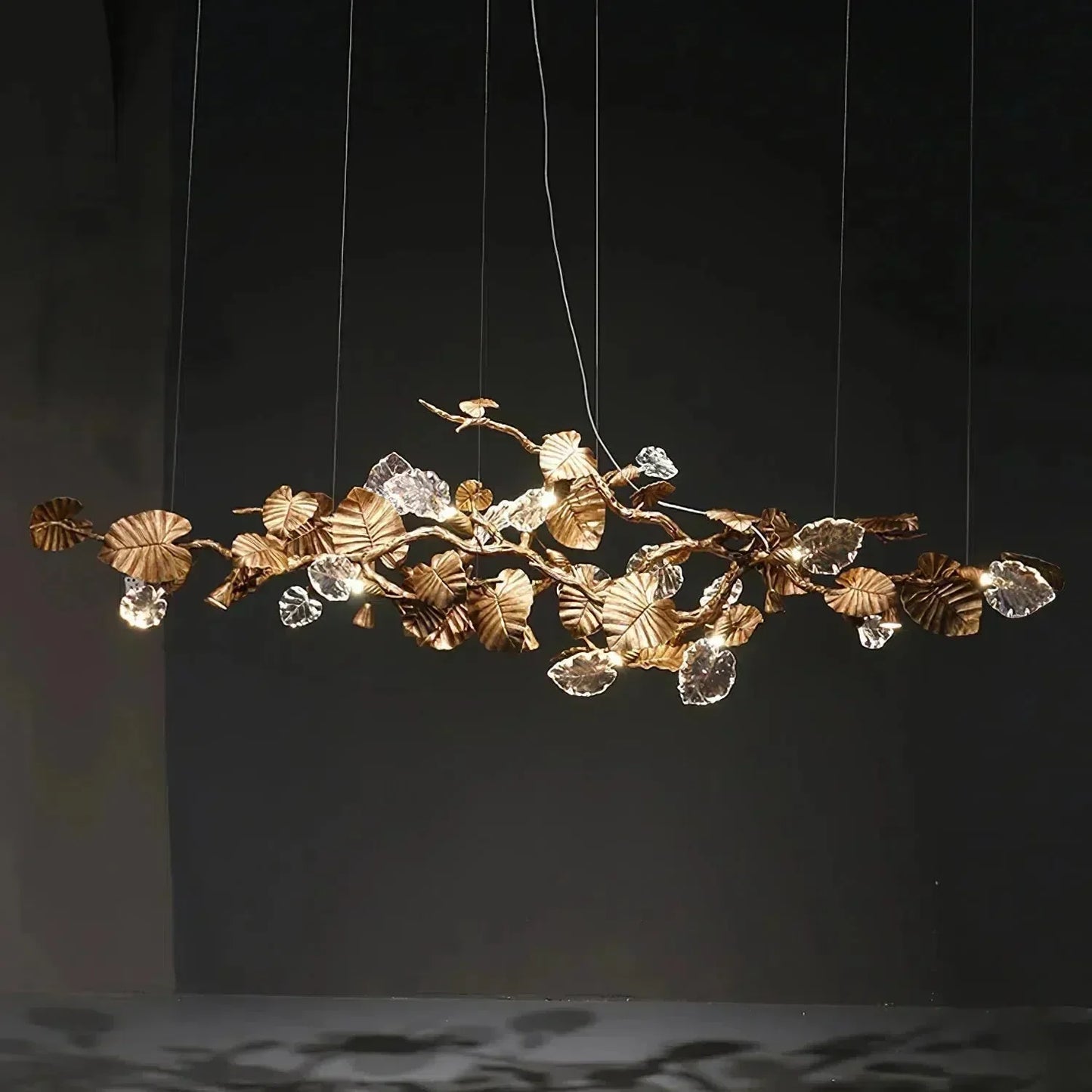 Gold Leaf Chandelier - Richardrider
