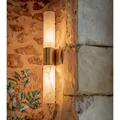 Mist Alabaster Wall Sconce