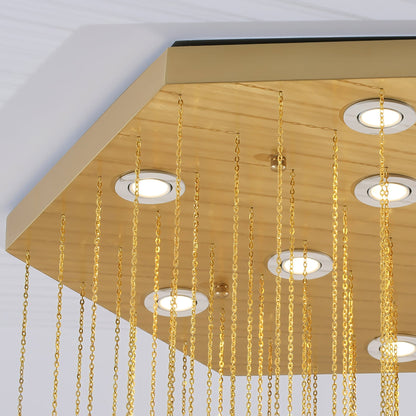 Hexa Alabaster Cascade Chandelier - Richardrider