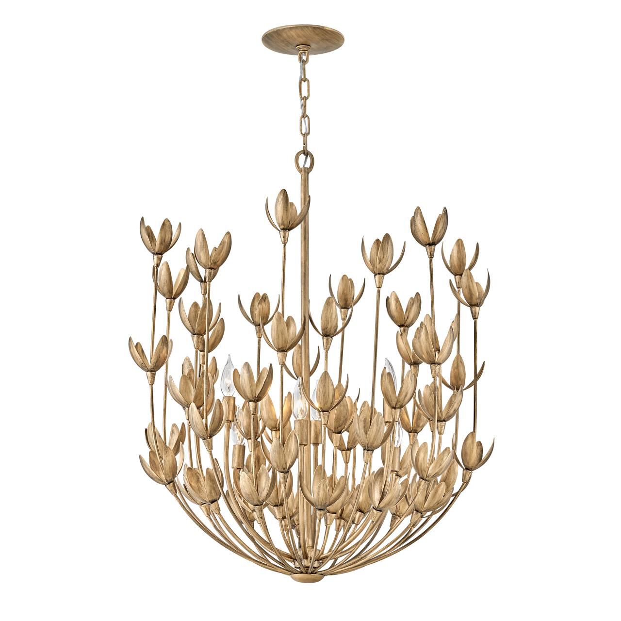 Flora 26 Inch 6 Light Chandelier - Richardrider