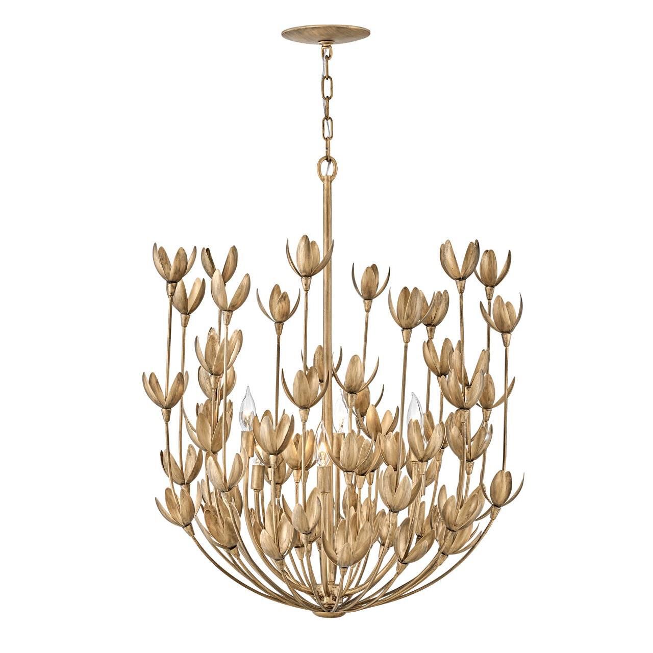 Flora 26 Inch 6 Light Chandelier - Richardrider