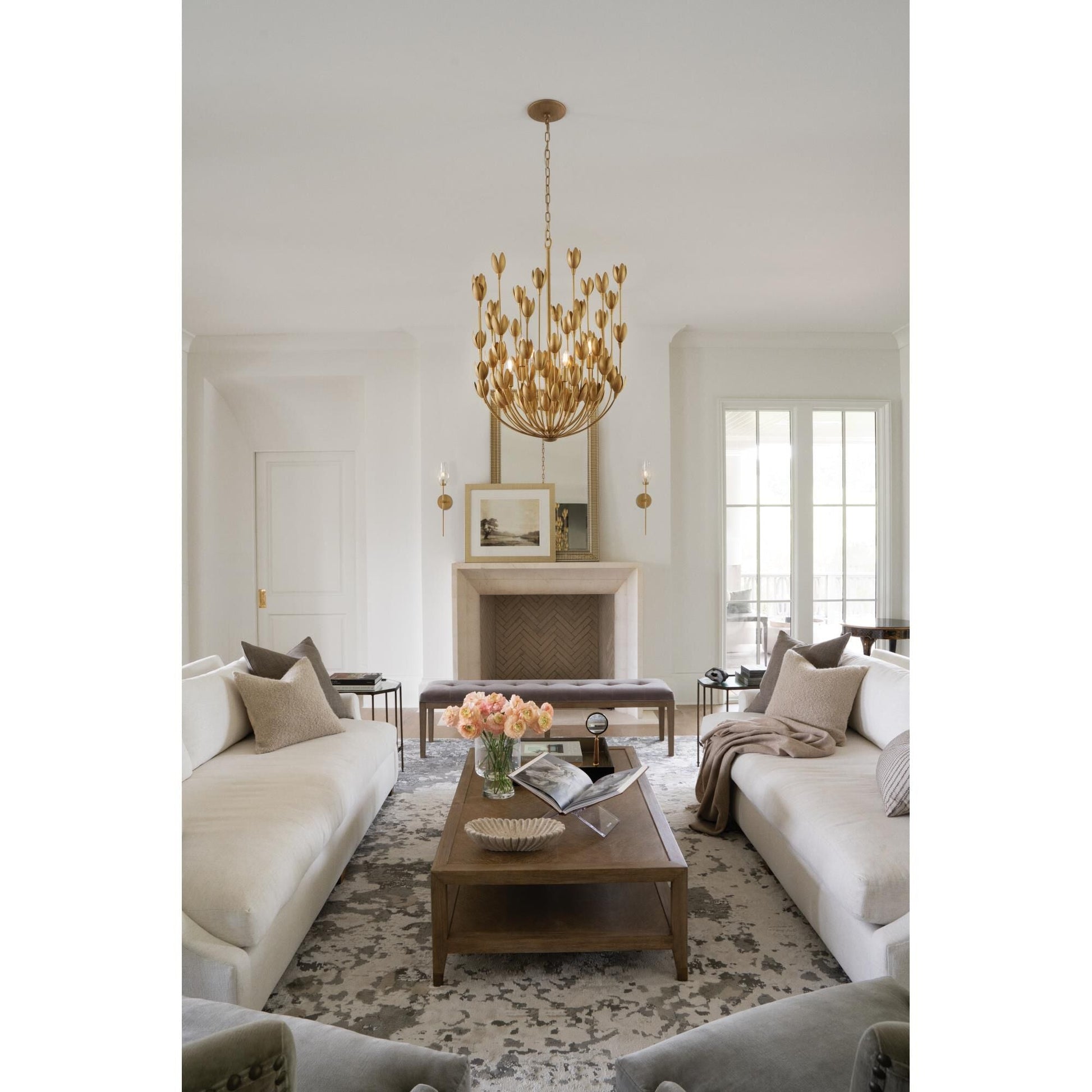 Flora 26 Inch 6 Light Chandelier - Richardrider