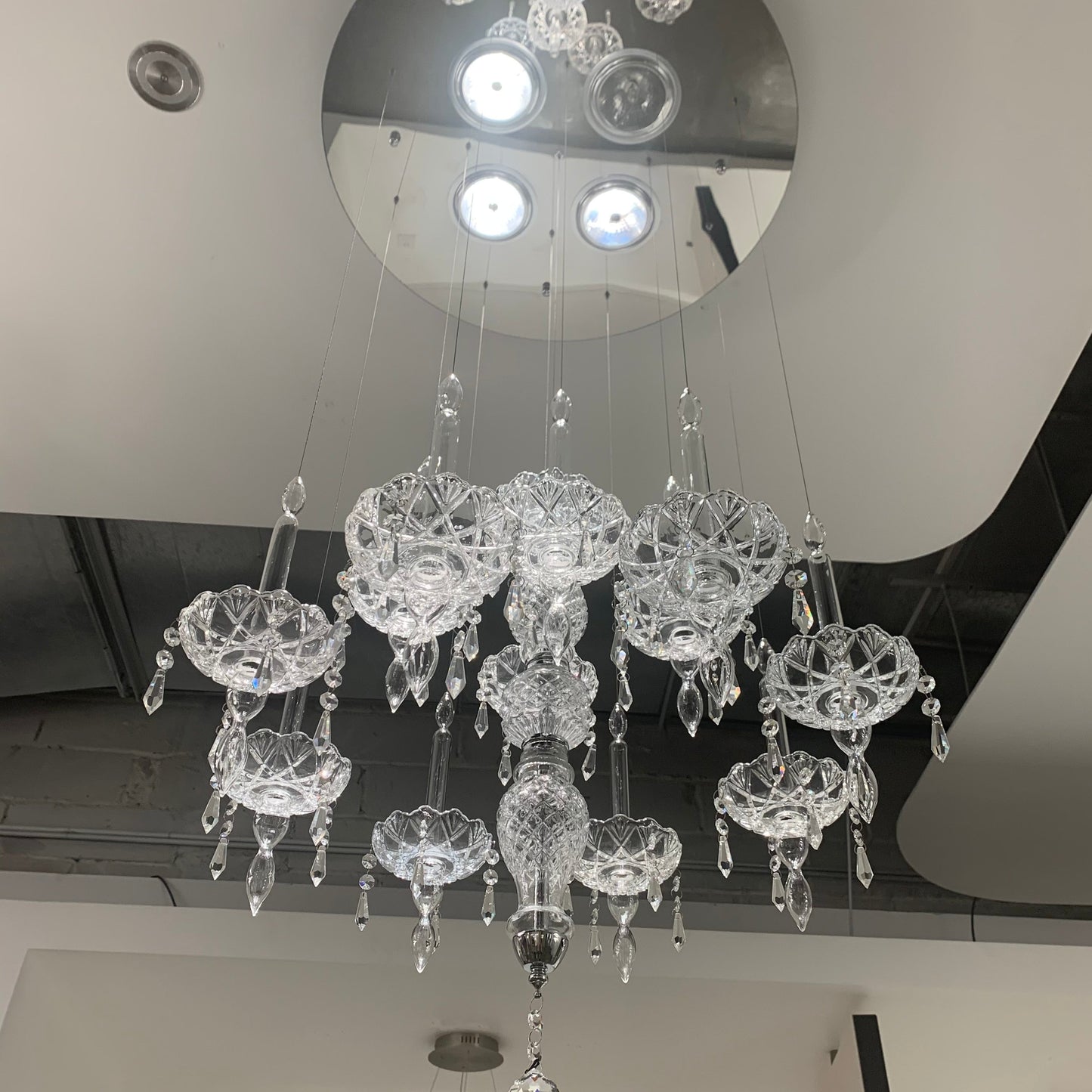 Modern Art Floating Chandelier For Living Room/Foyer/Hotel