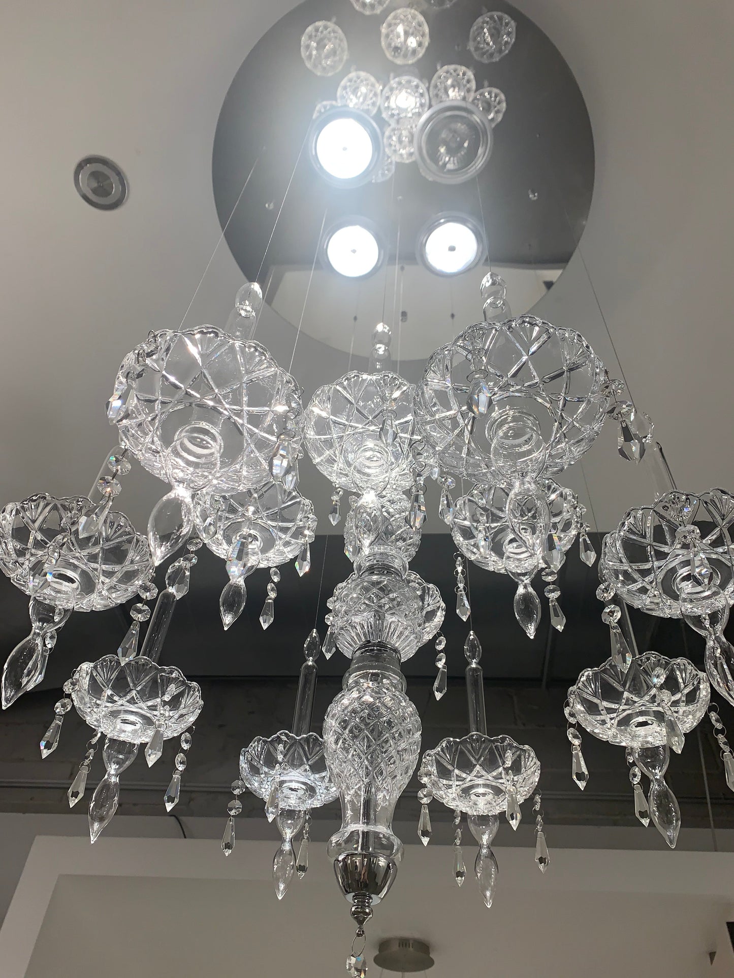 Modern Art Floating Chandelier For Living Room/Foyer/Hotel