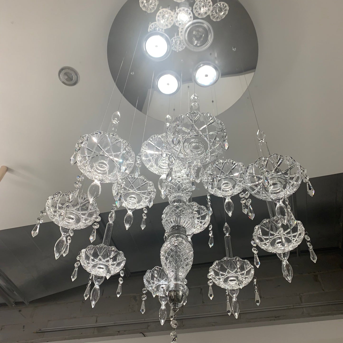 Modern Art Floating Chandelier For Living Room/Foyer/Hotel