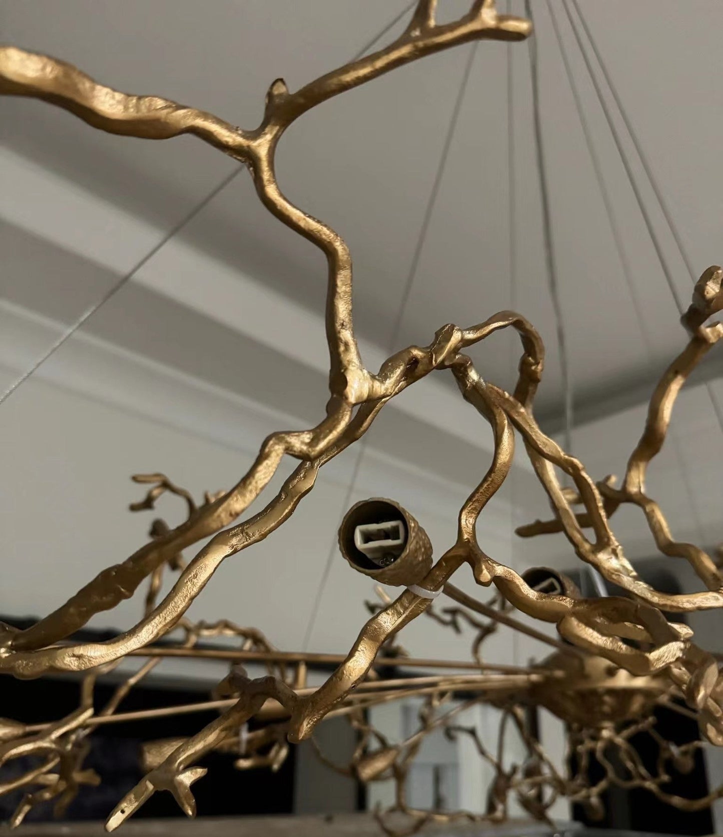 French Branch Elegant Crystal Leaves Chandelier - Richardrider