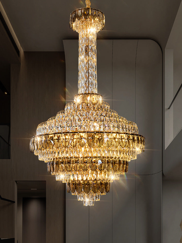 Extra Large Multi-tiered Empire Crystal Chandelier for Big Hallway/Foyer/Staircase - Richardrider