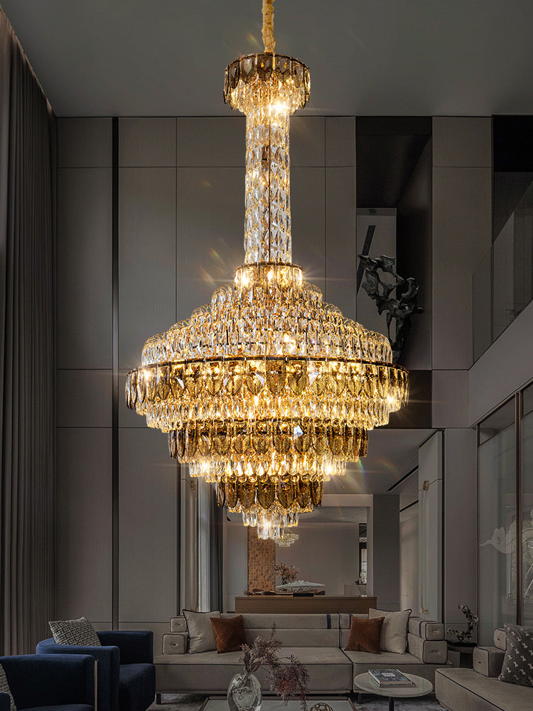 Extra Large Multi-tiered Empire Crystal Chandelier for Big Hallway/Foyer/Staircase - Richardrider