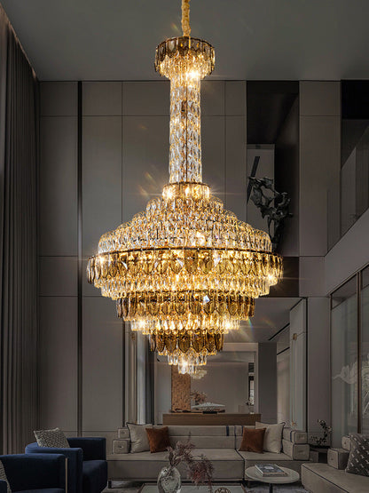 Extra Large Multi-tiered Empire Crystal Chandelier for Big Hallway/Foyer/Staircase - Richardrider