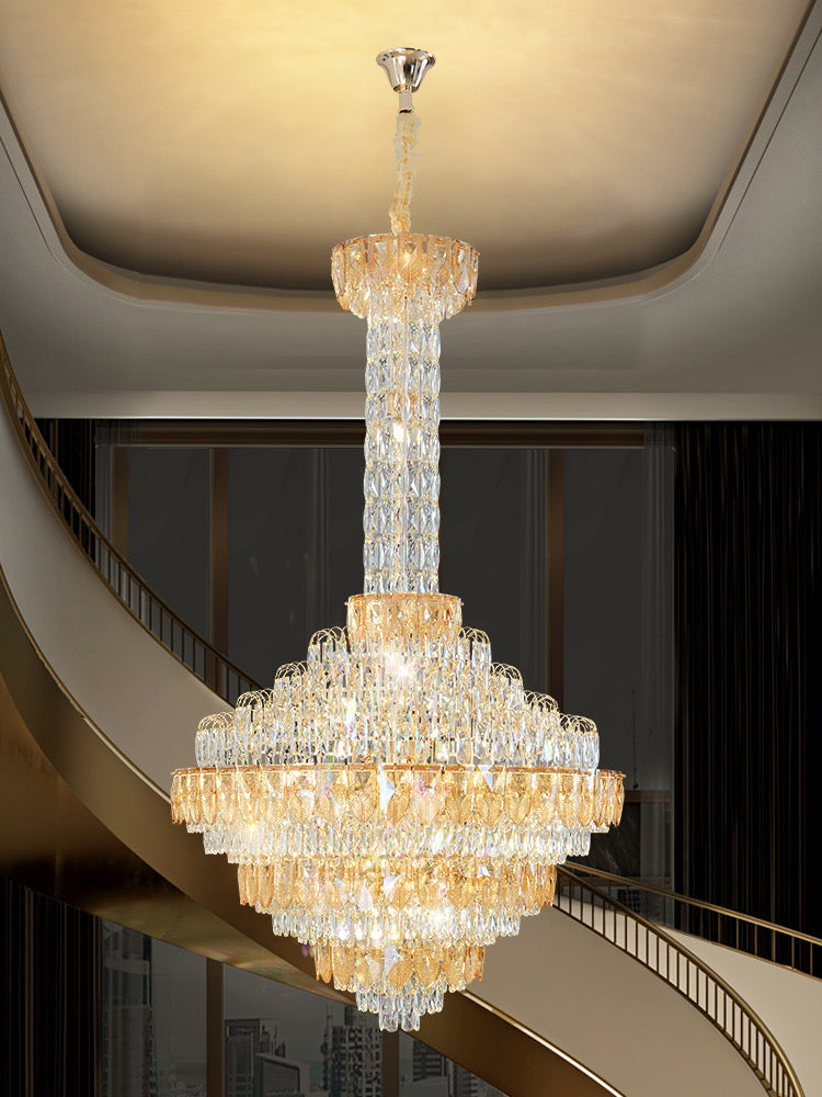 Extra Large Multi-tiered Empire Crystal Chandelier for Big Hallway/Foyer/Staircase - Richardrider
