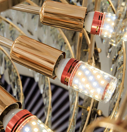 Extra Large Multi-tiered Empire Crystal Chandelier for Big Hallway/Foyer/Staircase - Richardrider