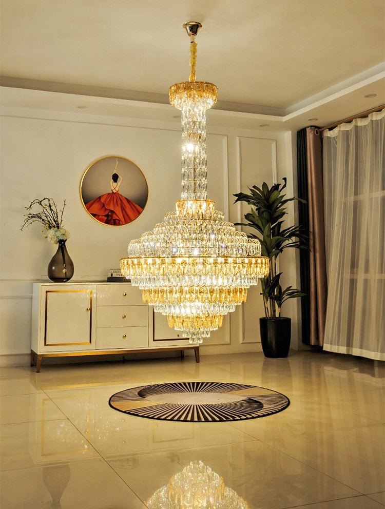 Extra Large Multi-tiered Empire Crystal Chandelier for Big Hallway/Foyer/Staircase - Richardrider