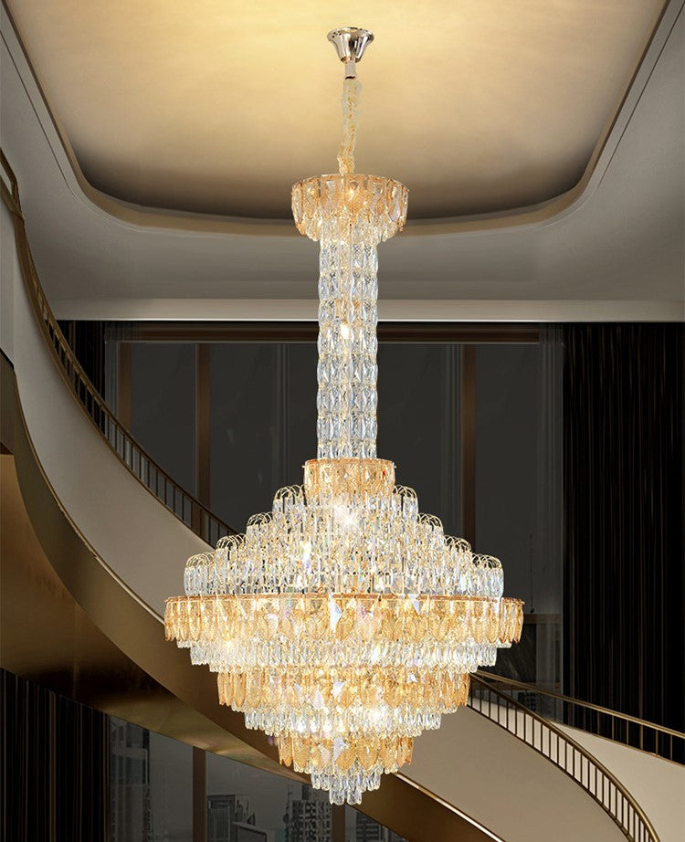 Extra Large Multi-tiered Empire Crystal Chandelier for Big Hallway/Foyer/Staircase - Richardrider
