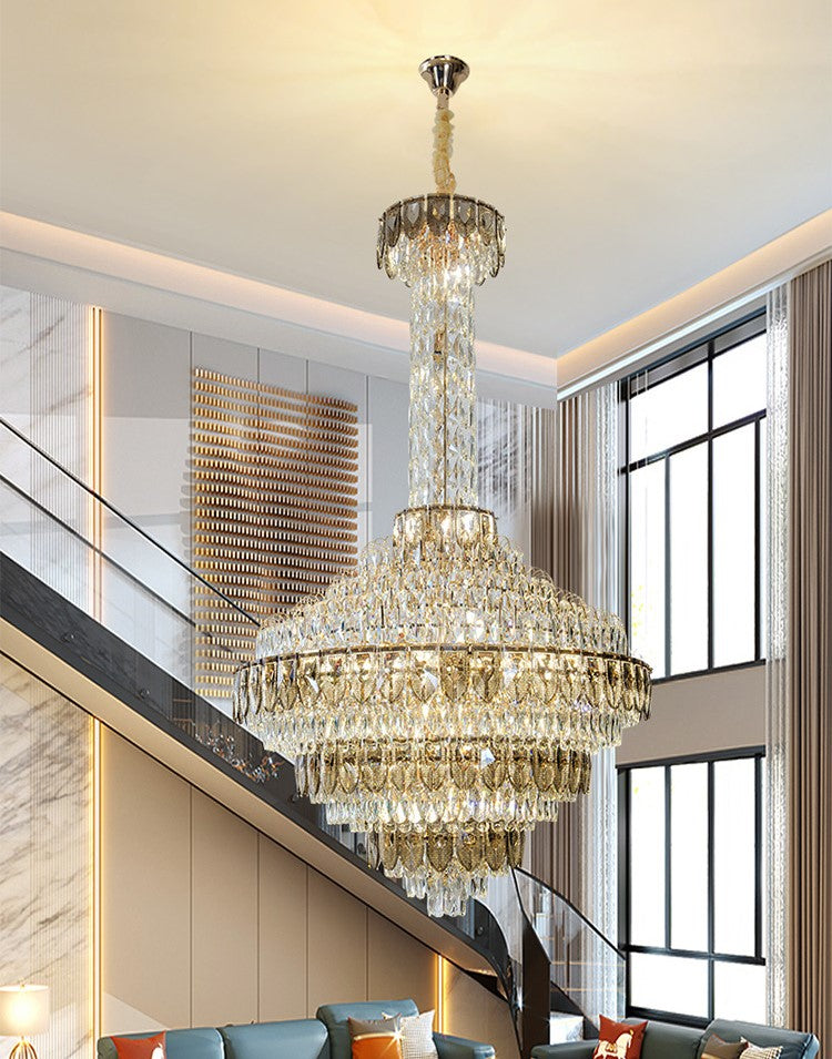 Extra Large Multi-tiered Empire Crystal Chandelier for Big Hallway/Foyer/Staircase - Richardrider