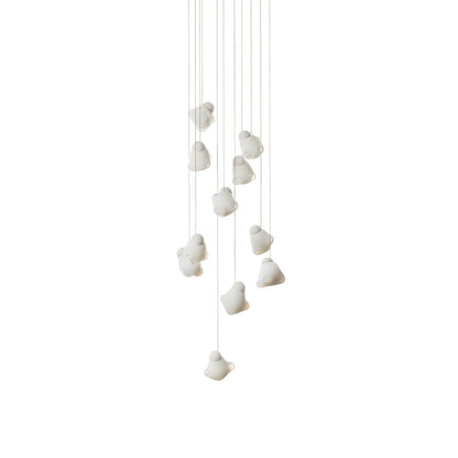 Ice Pier Spiral Chandelier