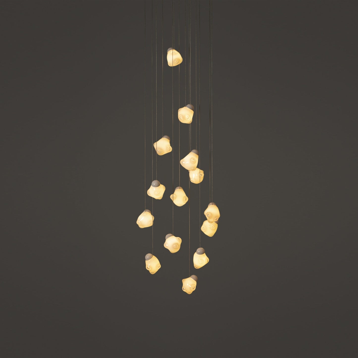 Ice Pier Spiral Chandelier