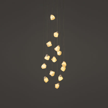 Ice Pier Spiral Chandelier