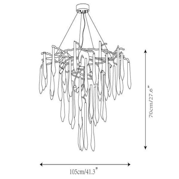Icicle Crystal Luxury Chandelier - Richardrider