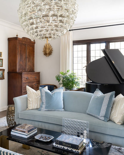 Modern Light Luxury Sphere Crystal Chandelier