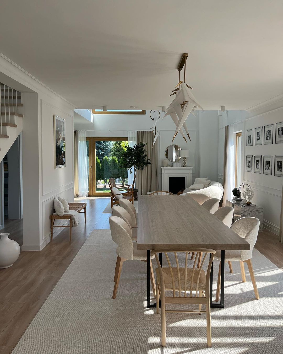 Modern Sitting Birds Pendant Light for Dining/Living Room/Staircase/Foyer