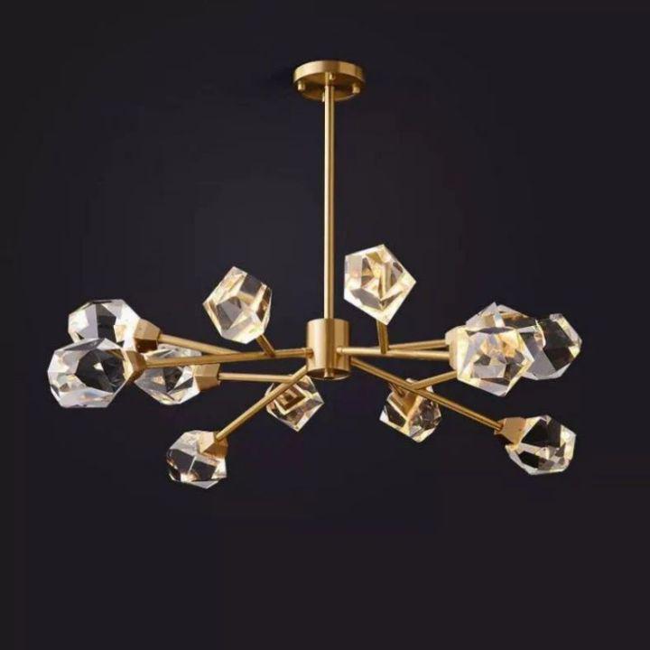 Isaro Faceted Oval Chandelier For Living Room - Richardrider