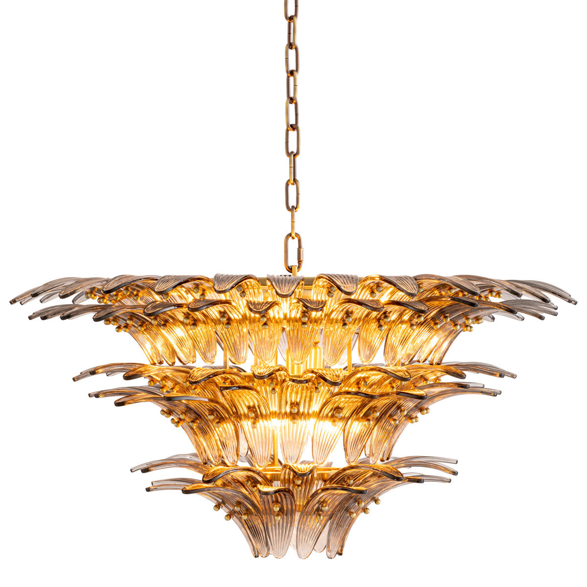 Italo Glass 9-Light Chandelier - Richardrider